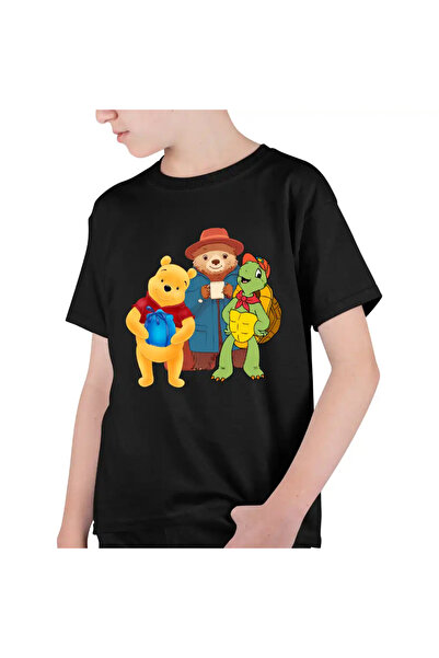 OEM Tricou Copii Baieti Paddington Winnie the Pooh Franklin Testoasa