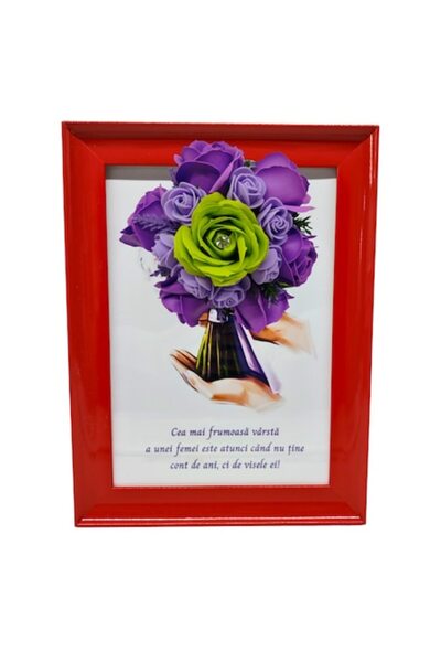 T&M Personalizare Tablou înrămat A4 (30x21 cm) – „Cea mai frumoasă vârstă a u...