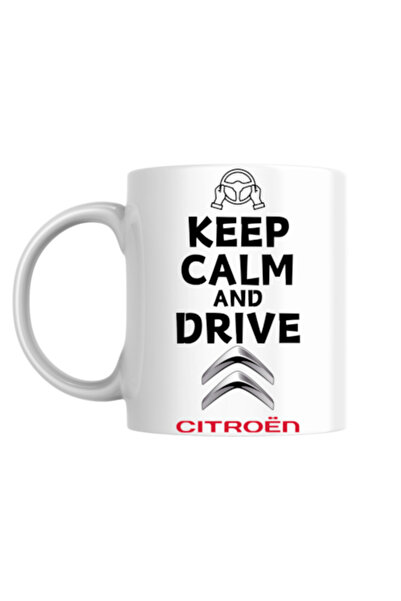 T&M Personalizare Cană personalizată - Keep Calm and Drive Citroen!, albă, 33...