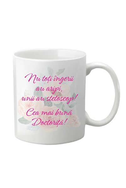 T&M Personalizare Cană personalizată - Nu toți îngerii au aripi, unii au stet...