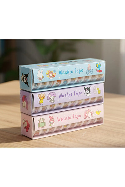 ÖZ KIRTASİYE Kuromi Sanrio Bant Seti (10'lu)
