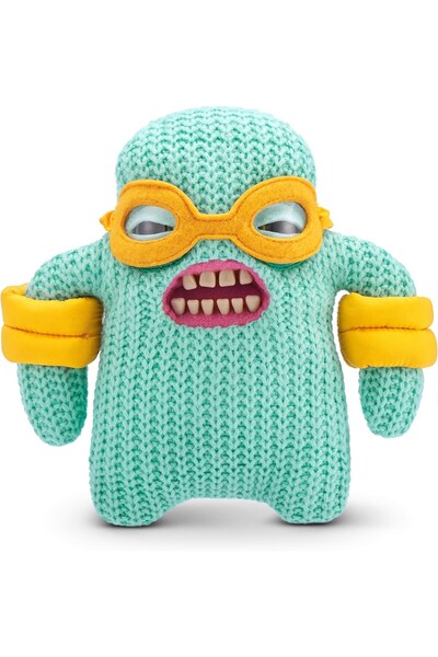 TOYFEST Vacay Vibes Holiday Vibes Zuru Fuggler Funny Plush Toy - Mr Needles 22 cm