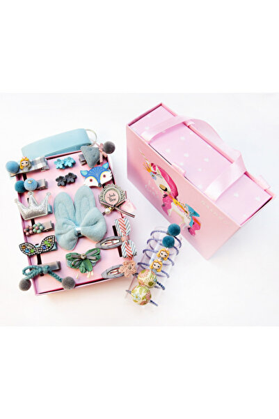 Superbaby Set de 24 accesorii pentru par - Model G