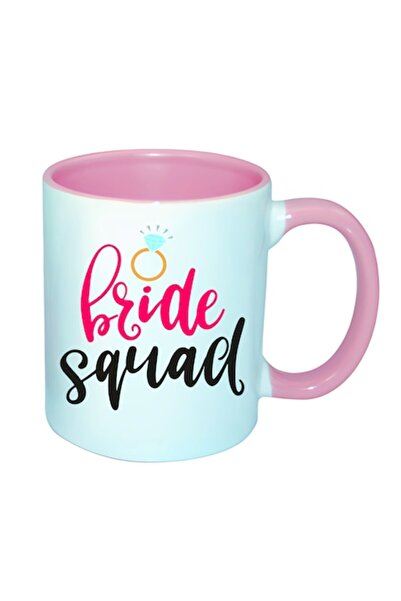 T&M Personalizare Cană personalizată - Bride Squad (Burlăcițe), 330 ml, inter...