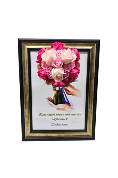 T&M Personalizare Lucrare de artă înrămată A4 (30x21 cm) - Aranjament de tran...