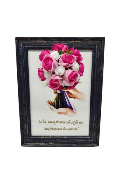 T&M Personalizare Tablou înrămat A4 (30x21 cm) - Oferă fiecărui zi o șansă să...