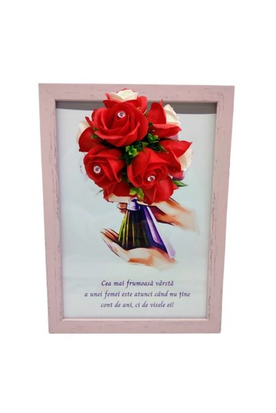 T&M Personalizare Tablou înrămat A4 (30x21 cm) - „Cea mai frumoasă vârstă a u...