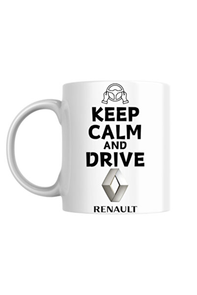 T&M Personalizare Cană personalizată - Keep Calm and Drive Renault!, albă, 33...