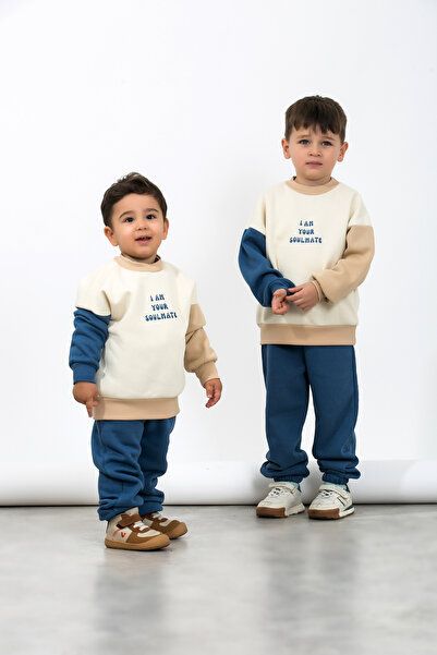 Bebe Boheme Couture Erkek Çocuk 3 İplikli Şardonlu I Am Your Soulmate Baskılı...