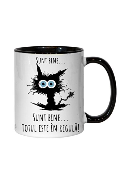 T&M Personalizare Cană personalizată - „Sunt bine! Totul este în regulă!”, v2...