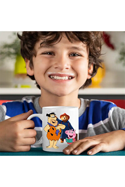 OEM Paddington Flintstone Peppa Pig Purcelus mug
