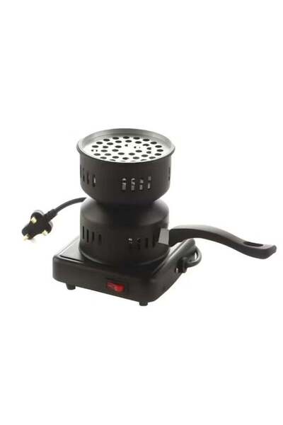 Dinex موقد كهربائي متعدد الوظائف مع شعلة واحدة - مناسب للشواء والغلاية وإشعال...