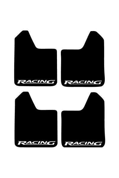Avex Set of 4 SPORT rubber mudguards for cars, universal, Racing model, size 30 x 23cm