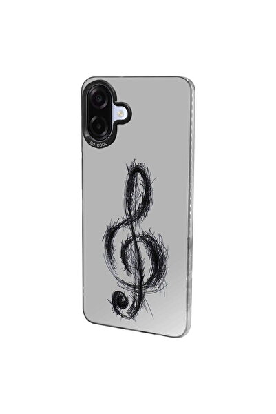 PrintiFy Metallic Appearance Matte Silicone Case with Left Switch Design Compatible with Samsung Galaxy A07