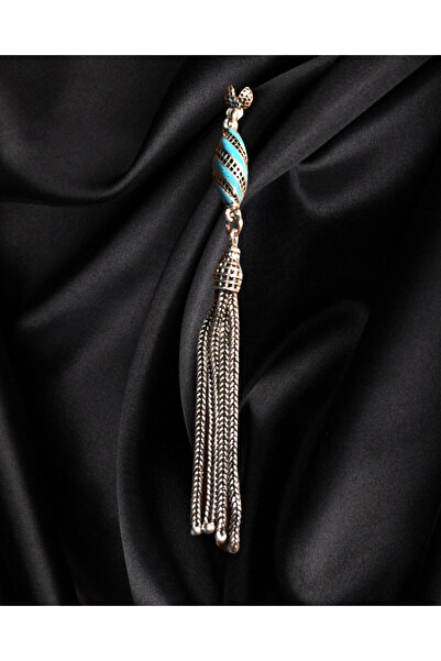 Erbab i Kehribar 925 Ayar Gümüş Tesbih Püskülü