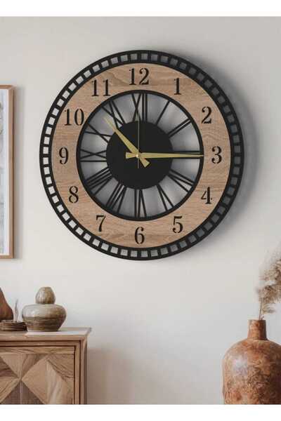 mrchediyesepeti Modern Wooden Wall Clock Sturdy **Very Stylish** and Also..No:66