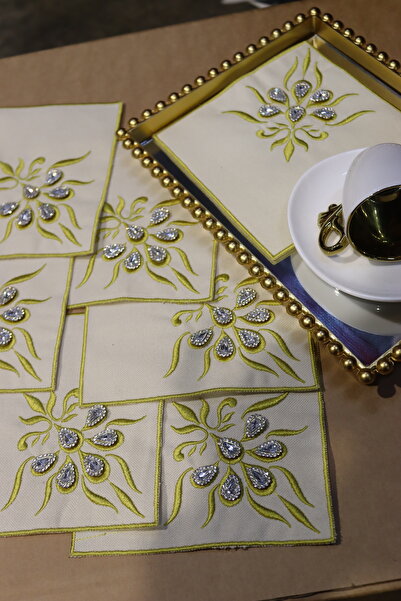 vipceyiz Diamond Stone Gold Fragrance Napkin