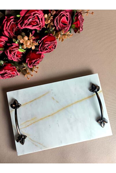 NapkinStore Кутия за годежен пръстен от естествен мрамор 20*30 см / AZZN0123