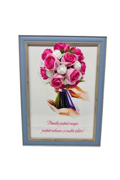 T&M Personalizare Înrămat A4 (30x21 cm) - „Puțină magie, puțină nebunie și mu...