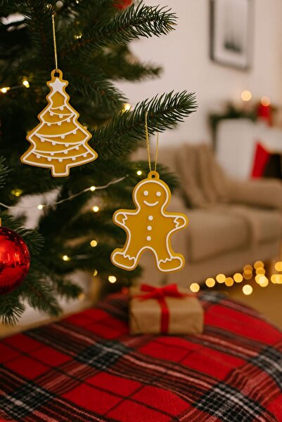 NOVATECH İNOVASYON Set de ornamente pentru bradul de Crăciun 5 piese Ornament...