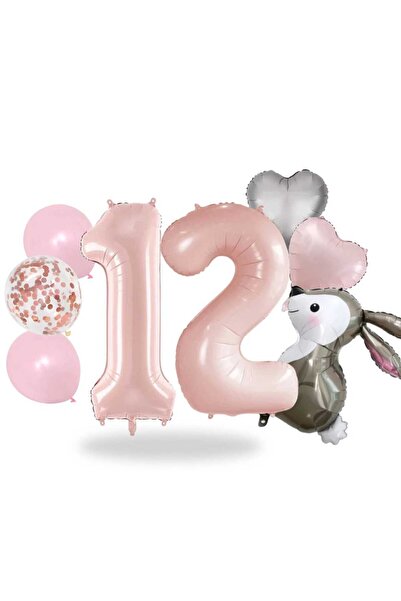 DÜVENCİ TİCARET Tavşan folyo balonlu yaş balon set