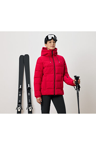 Tchibo Women's Quilted Ski Jacket, Red