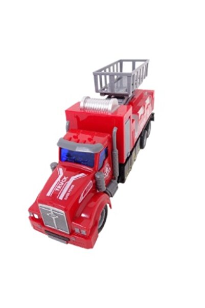 CREATIVE Fire truck for children 3+, intervention, with ladder and remote control, 20 cm, red