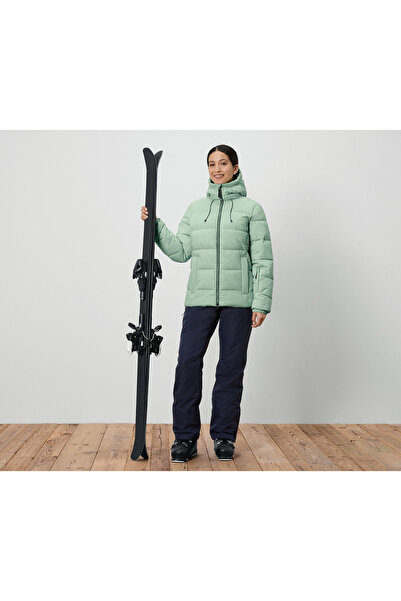 Tchibo Women's Quilted Ski Jacket, Green