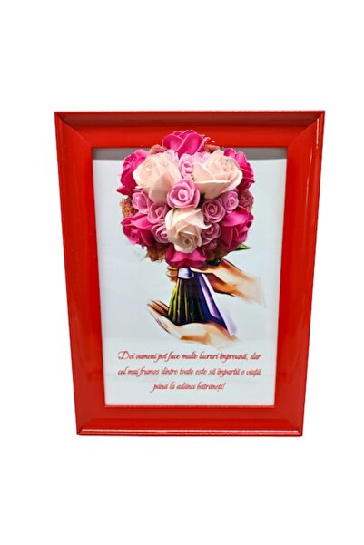 T&M Personalizare Tablou înrămat A4 (30x21 cm) - „Doi oameni pot face multe l...