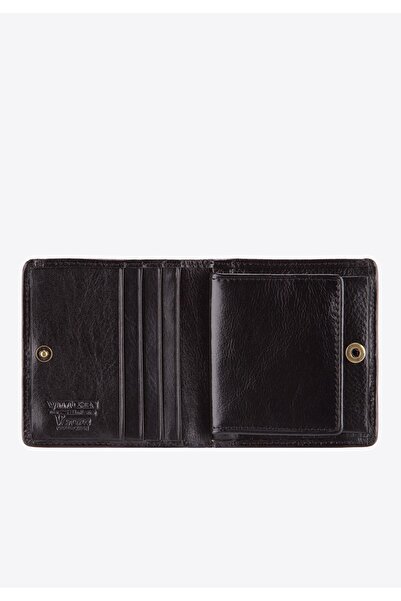 Wittchen Women's Patent Leather Wallet Small Black Patent Leather