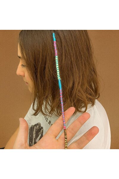 YASEMİN KAPLAN Hair Wrap Hair Rope – Colorful Ethnic Hair Accessory
