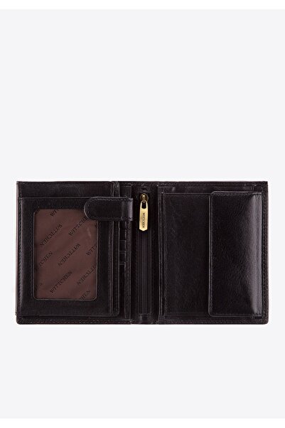 Wittchen Men's Universal Leather Wallet Black Leather