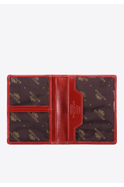 Wittchen Men's Leather Document Case Vertical Red Leather