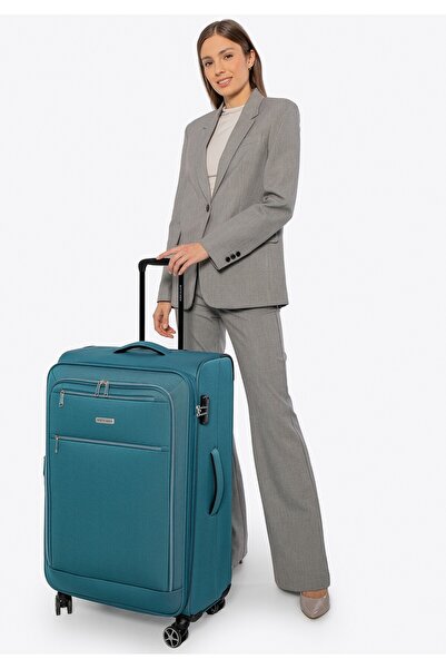 Wittchen Valiză mare moale pentru bărbați, fabricată din poliester marin