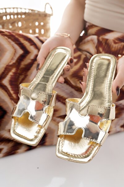 Modafırsat Дамски чехли Стилни чехли за външно ползване на плажа Летни чехли за ежедневно ползване у дома