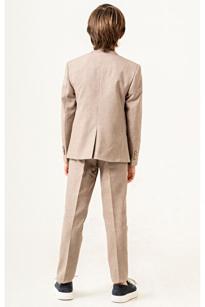 carino's kids Boy's Suit with Linen Jacket