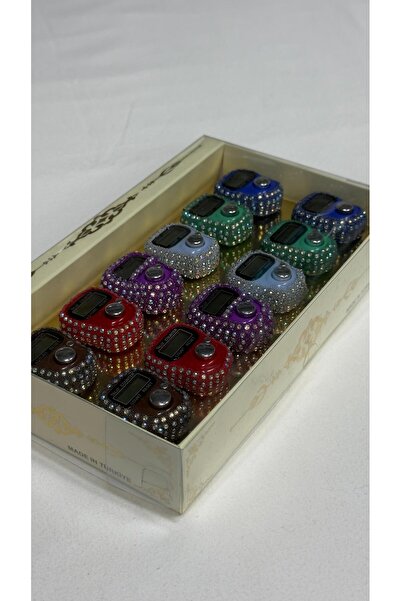 hdk tesbih 12 adet kutulu Pul taşlı zikirmatik