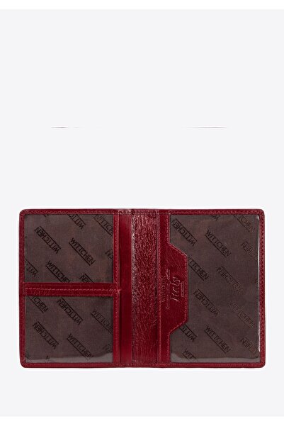 Wittchen Unisex Leather Vertical Document Case Red Genuine Leather