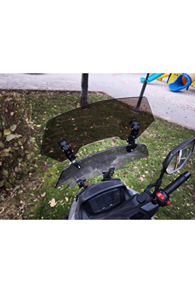 MASTERPOL FÜME Deflektör MODEL 1 Rüzgar Saptırıcı Siperlik Şeffaf Motor Camı ...