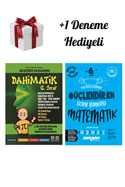 Altın Nokta Yayınevi Altın Nokta 6.Sınıf Dahimatik Matematik ve Ankara Matema...