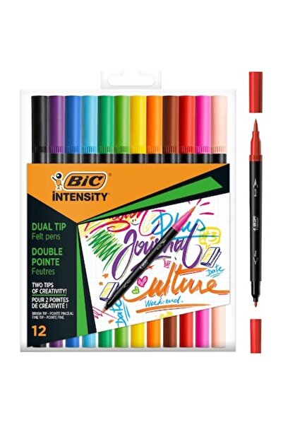 Bic Intensity Dual Tip Coloring Markers, 12-pack