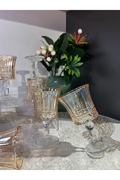 zaTen Pazar 6 Adet Poland Small Bal Rengi Kahve Yanı Su Bardağı