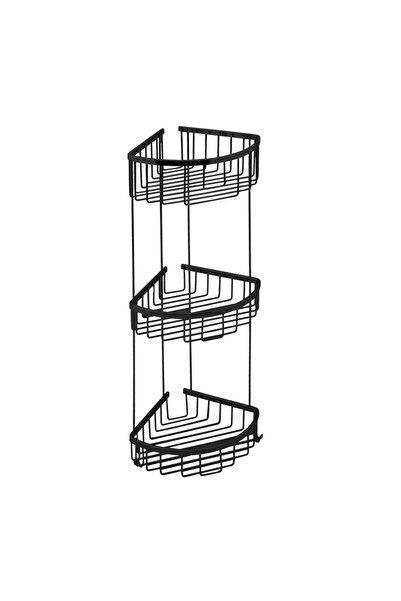 CAMERO حامل إسفنج بيضاوي ثلاثي مقاس 20×20 باللون الأسود