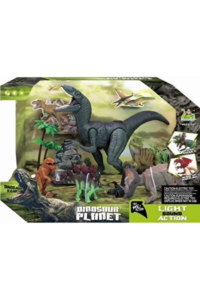 MAKSIK Interactive toy set for children, MAKSIK, dinosaurs, 5 pieces