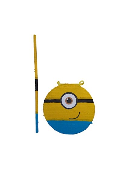 OEM Pinată model Minion, 40 cm, albastră/galbenă