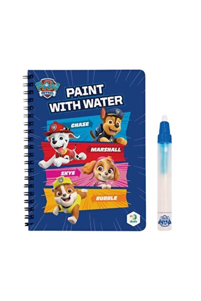 Dodo Water painting set, Dodo, 8 pages, with brush, 18 x 14.5 x 2 cm, multicolor