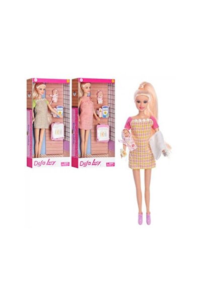 MAKSIK păpușă, set cu figurină bebeluș în pătură, 2 biberoane, 32x15x5,5 cm