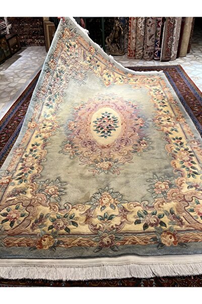 RD RAMAZAN DAĞ EL HALI SANATI El Dokuma Kabartmalı Çin Halısı 2 El Ebat 280x180