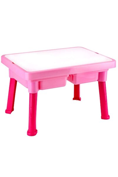 Technok Masă de joacă 2 în 1 cu capac pentru depozitare și activități creativ...