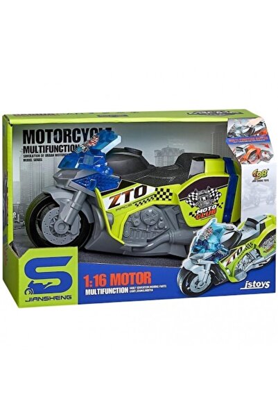 MAKSIK toy police motorcycle, light and sound effects, 25x15x12 cm